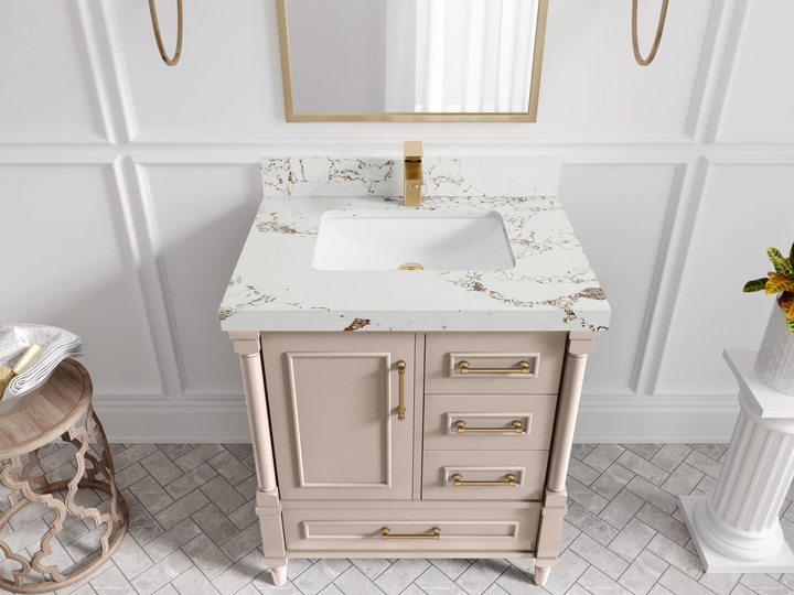 Aberdeen 30 in. W x 22 in. D Single Sink Bathroom Vanity - photo 37