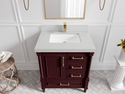 Aberdeen 30 in. W x 22 in. D Single Sink Bathroom Vanity - Willow Bath and Vanity