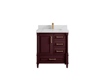 Aberdeen 30 in. W x 22 in. D Single Sink Bathroom Vanity - Willow Bath and Vanity