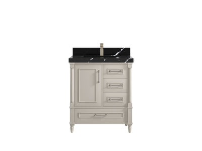 Aberdeen 30 in. W x 22 in. D Single Sink Bathroom Vanity - Willow Bath and Vanity