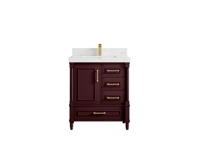 Aberdeen 30 in. W x 22 in. D Single Sink Bathroom Vanity - Willow Bath and Vanity