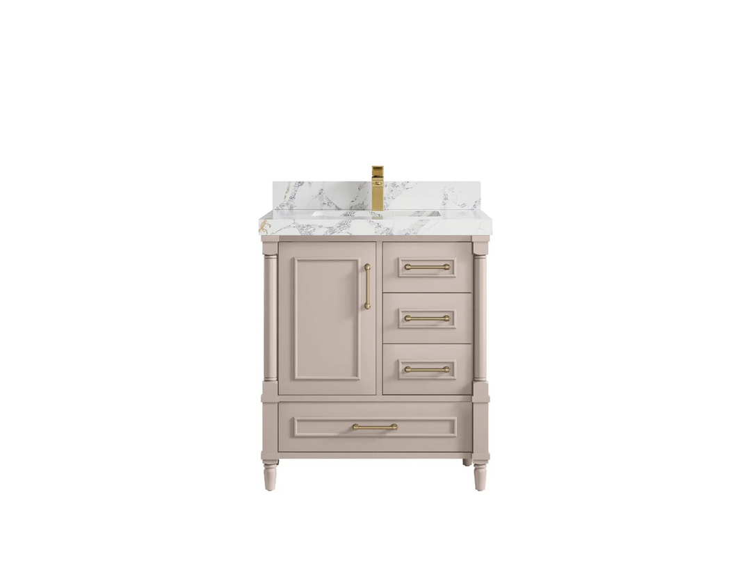 Aberdeen 30 in. W x 22 in. D Single Sink Bathroom Vanity - Willow Bath and Vanity