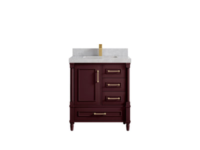 Aberdeen 30 in. W x 22 in. D Single Sink Bathroom Vanity - Willow Bath and Vanity