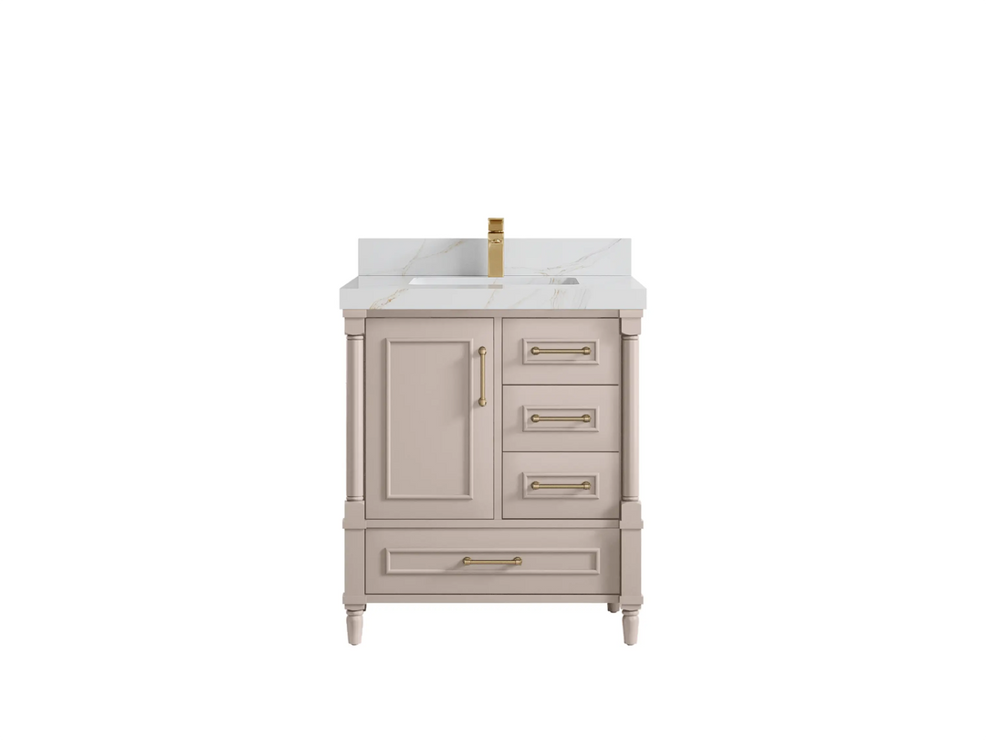 Aberdeen 30 in. W x 22 in. D Single Sink Bathroom Vanity - Willow Bath and Vanity