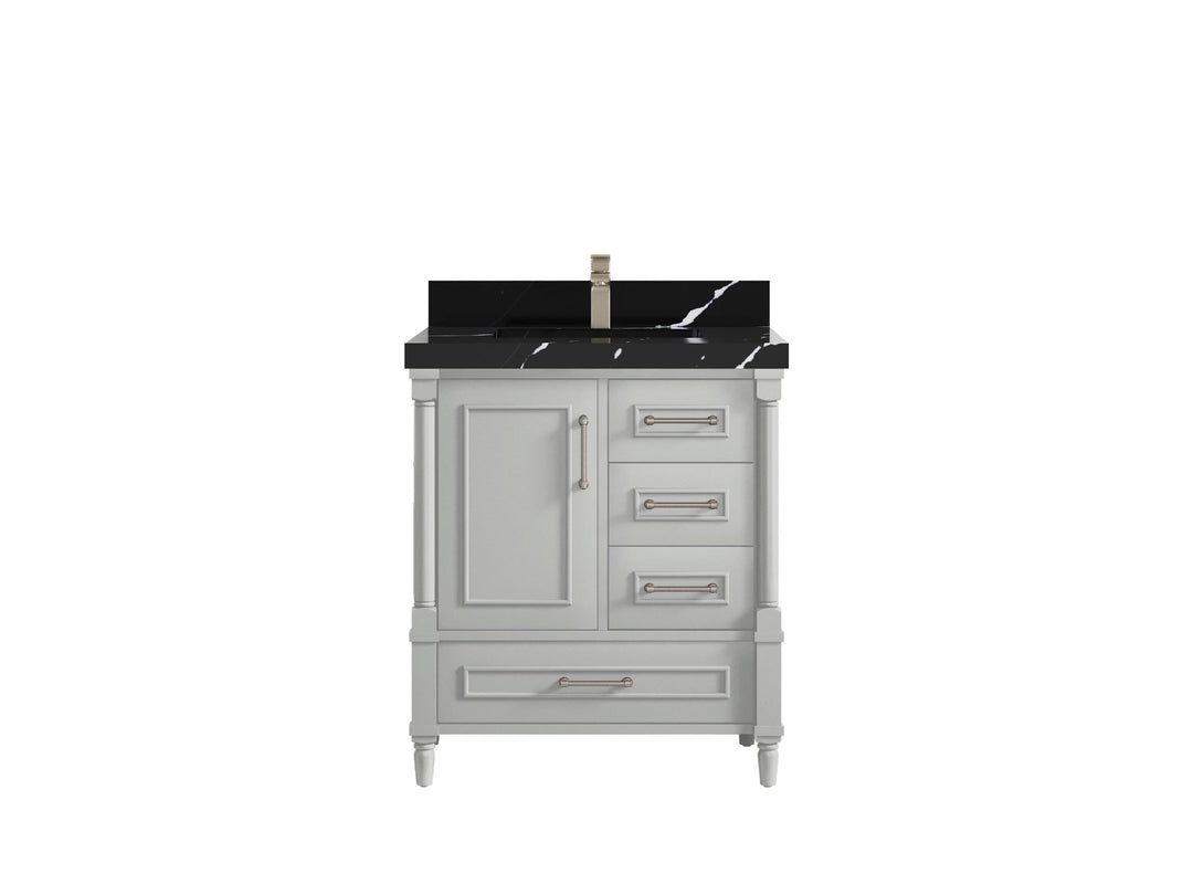 Aberdeen 30 in. W x 22 in. D Single Sink Bathroom Vanity - Willow Bath and Vanity