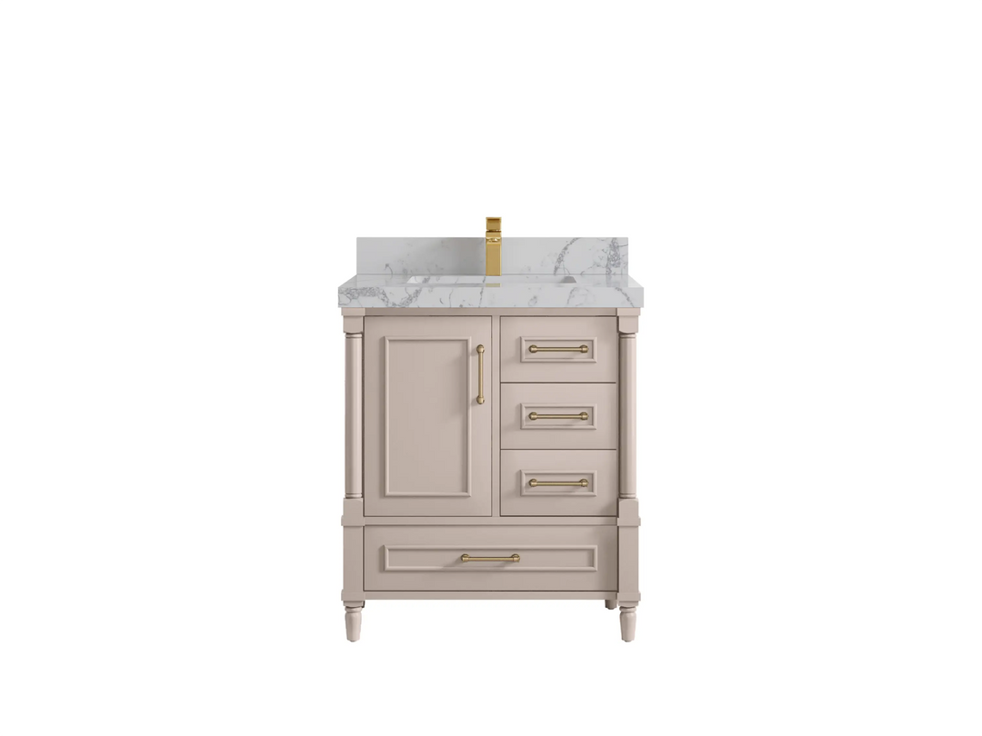 Aberdeen 30 in. W x 22 in. D Single Sink Bathroom Vanity - Willow Bath and Vanity