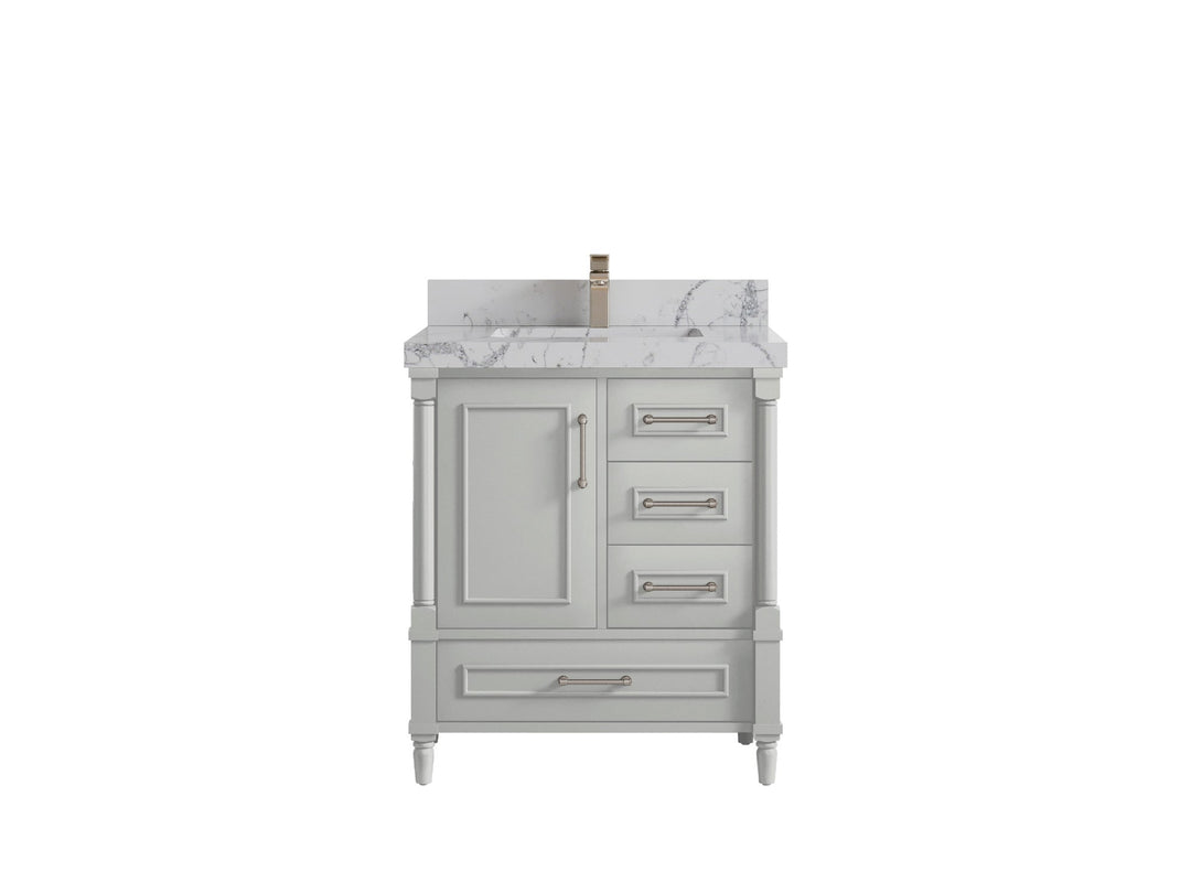 Aberdeen 30 in. W x 22 in. D Single Sink Bathroom Vanity - Willow Bath and Vanity