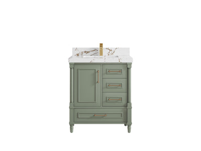 Aberdeen 30 in. W x 22 in. D Single Sink Bathroom Vanity - Willow Bath and Vanity