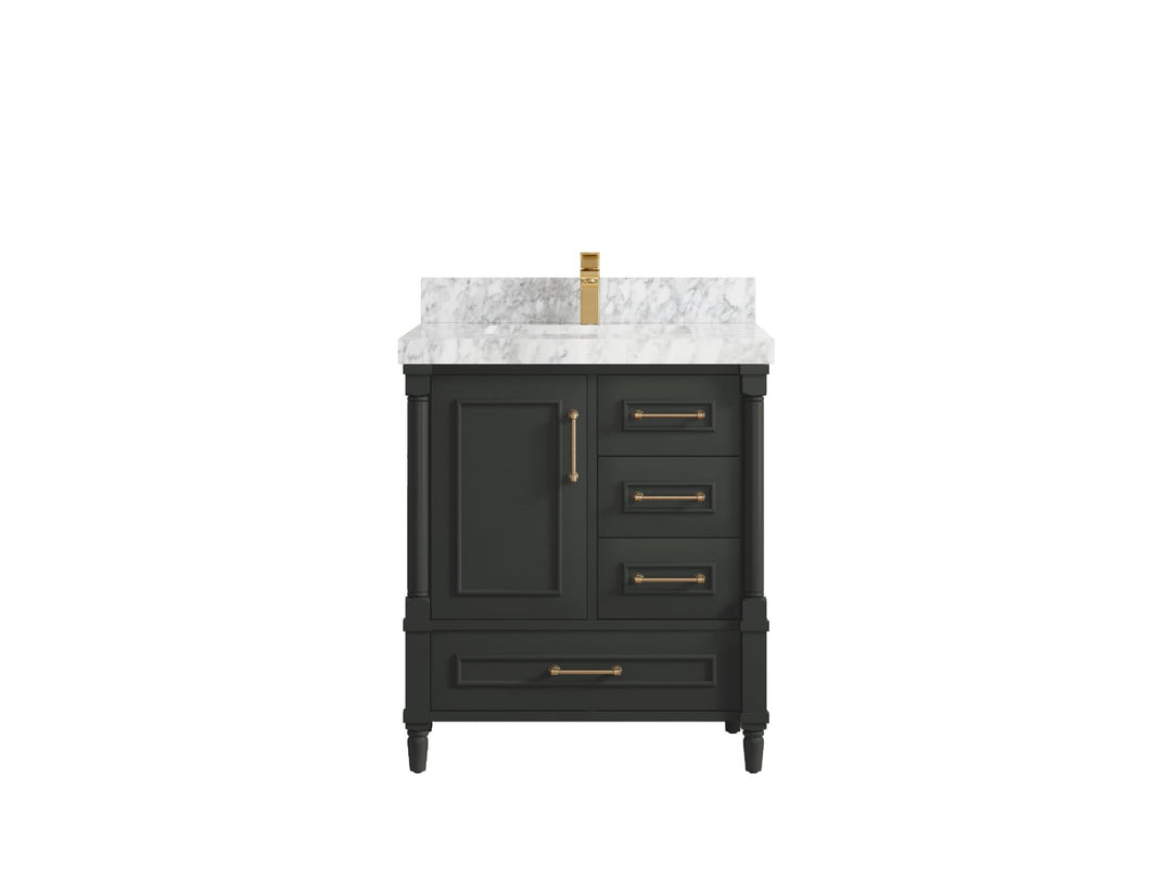 Aberdeen 30 in. W x 22 in. D Single Sink Bathroom Vanity - Willow Bath and Vanity