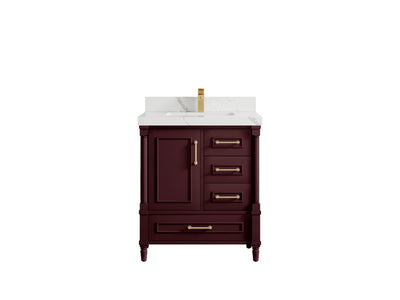 Aberdeen 30 in. W x 22 in. D Single Sink Bathroom Vanity - Willow Bath and Vanity