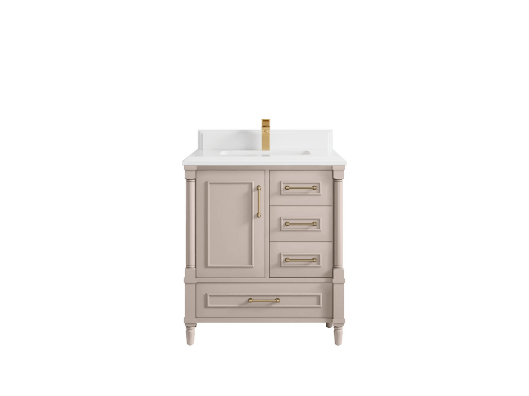 Aberdeen 30 in. W x 22 in. D Single Sink Bathroom Vanity - Willow Bath and Vanity