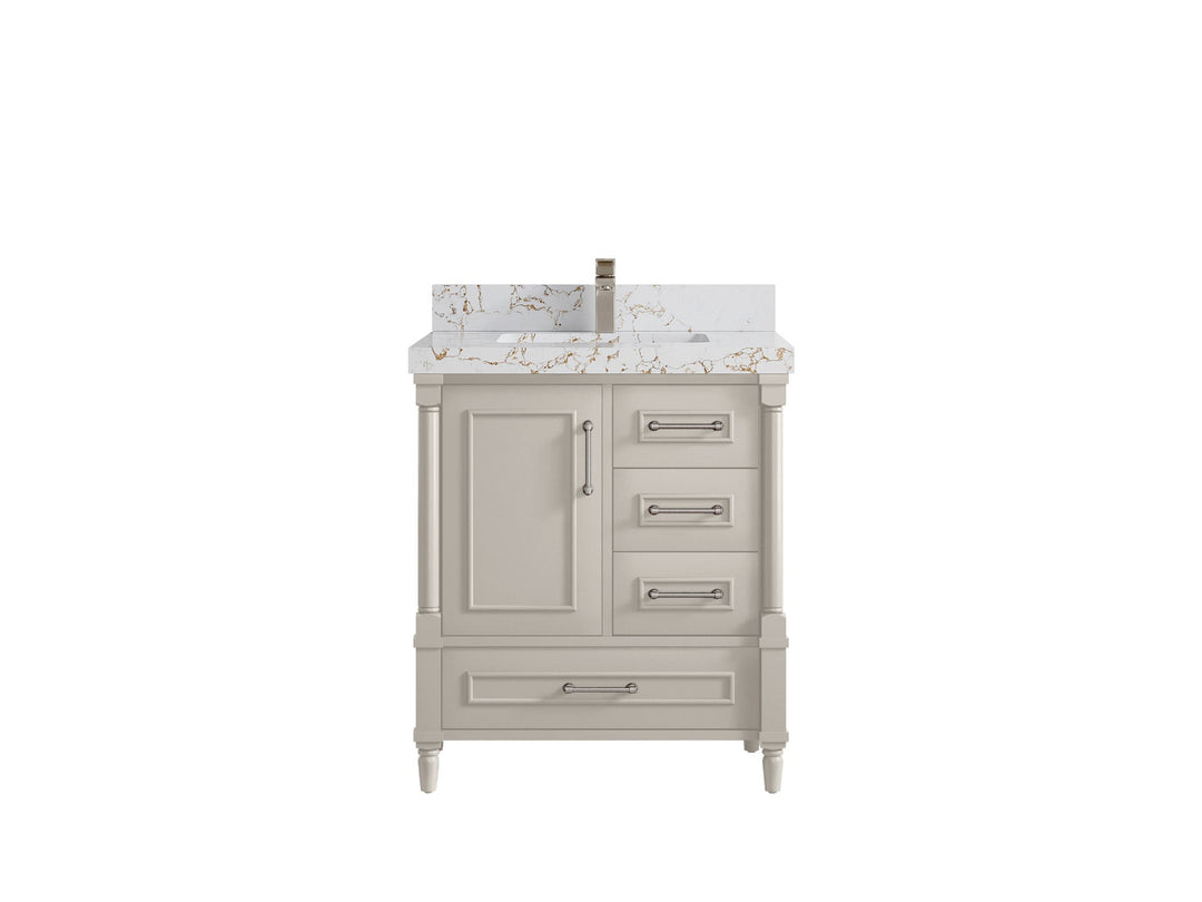 Aberdeen 30 in. W x 22 in. D Single Sink Bathroom Vanity - Willow Bath and Vanity