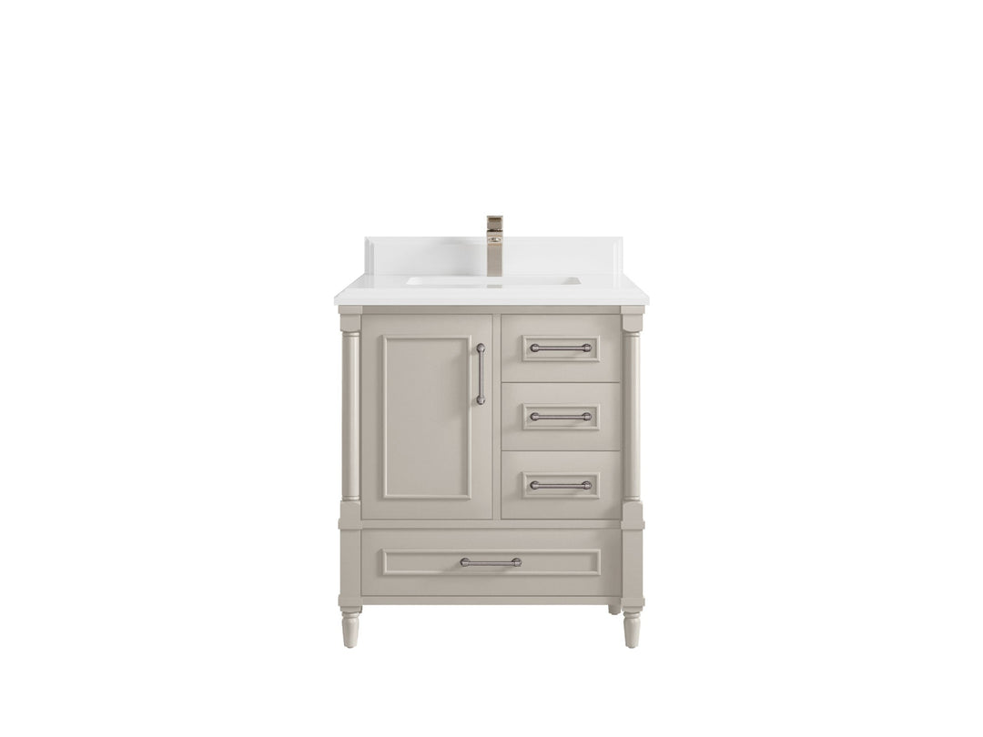 Aberdeen 30 in. W x 22 in. D Single Sink Bathroom Vanity - Willow Bath and Vanity