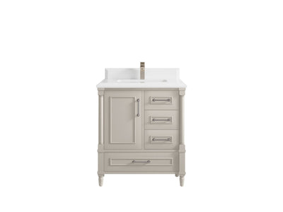 Aberdeen 30 in. W x 22 in. D Single Sink Bathroom Vanity - Willow Bath and Vanity