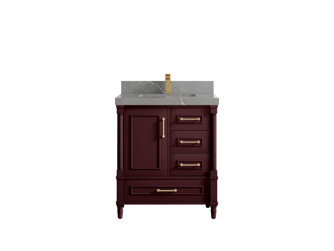 Aberdeen 30 in. W x 22 in. D Single Sink Bathroom Vanity - Willow Bath and Vanity