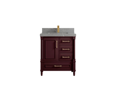 Aberdeen 30 in. W x 22 in. D Single Sink Bathroom Vanity - Willow Bath and Vanity