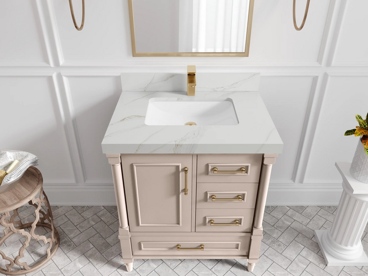 Aberdeen 30 in. W x 22 in. D Single Sink Bathroom Vanity - photo 33