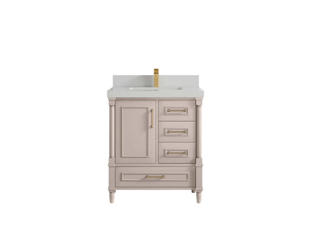 Aberdeen 30 in. W x 22 in. D Single Sink Bathroom Vanity - Willow Bath and Vanity