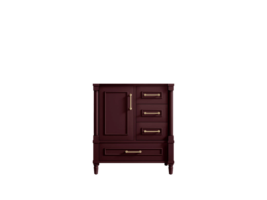 Aberdeen 30 in. W x 22 in. D Single Sink Bathroom Vanity - Willow Bath and Vanity