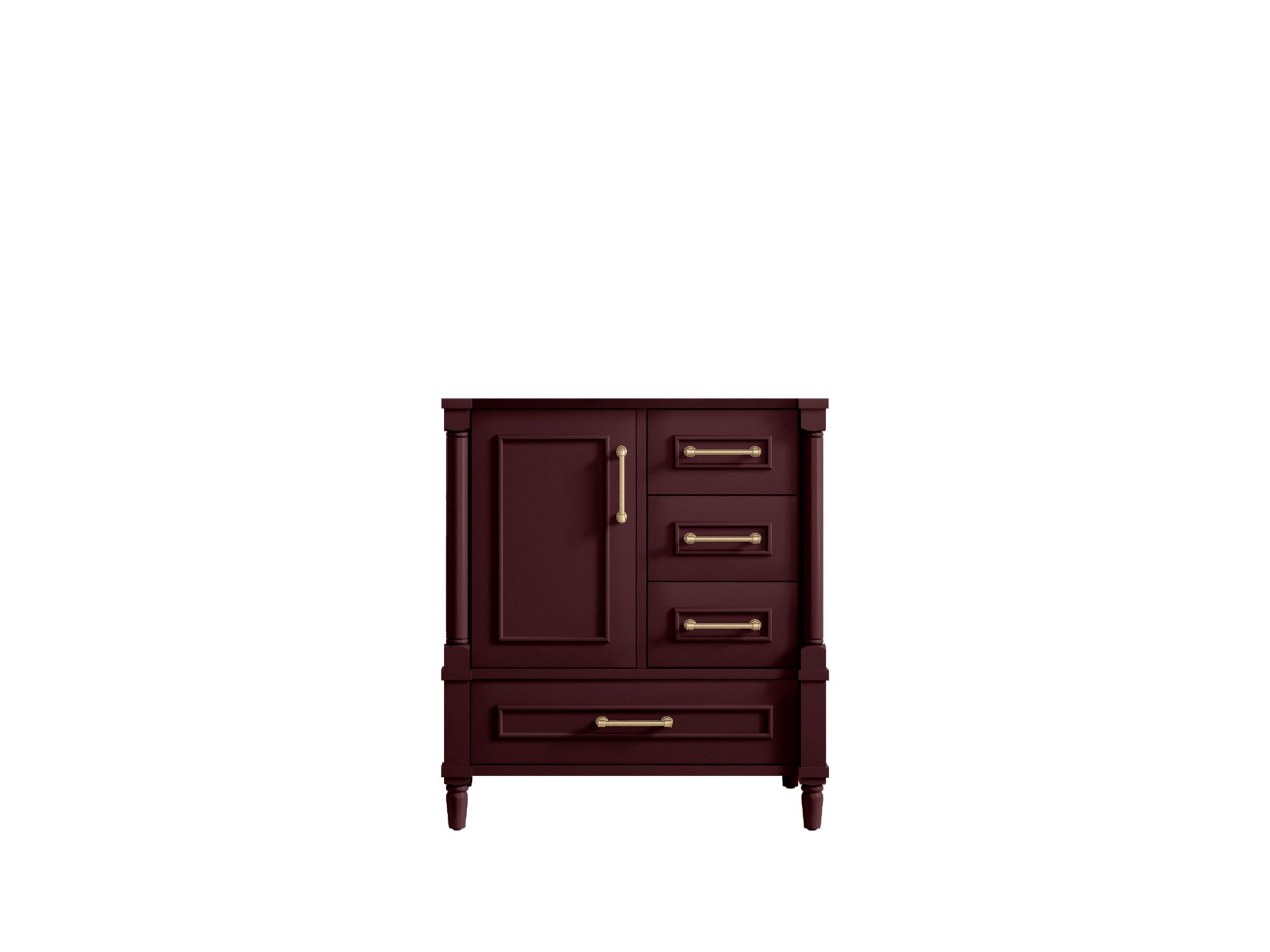 Aberdeen 30 in. W x 22 in. D Single Sink Bathroom Vanity - Willow Bath and Vanity