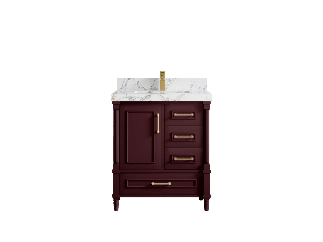 Aberdeen 30 in. W x 22 in. D Single Sink Bathroom Vanity - Willow Bath and Vanity
