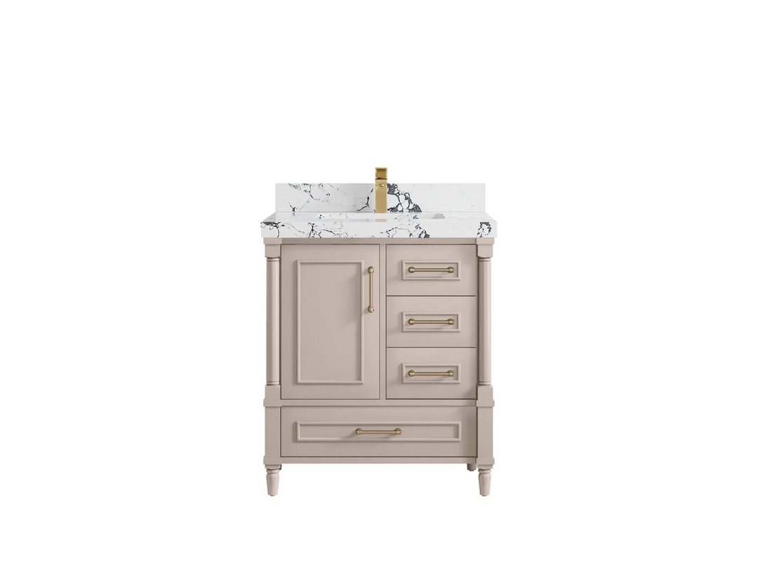 Aberdeen 30 in. W x 22 in. D Single Sink Bathroom Vanity - Willow Bath and Vanity