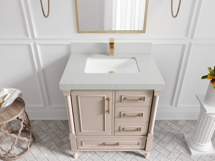 Aberdeen 30 in. W x 22 in. D Single Sink Bathroom Vanity - photo 29