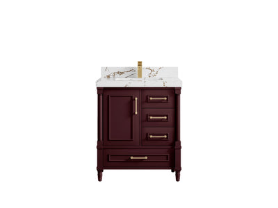 Aberdeen 30 in. W x 22 in. D Single Sink Bathroom Vanity - Willow Bath and Vanity