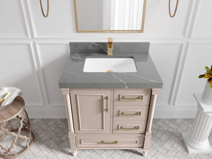 Aberdeen 30 in. W x 22 in. D Single Sink Bathroom Vanity - photo 35