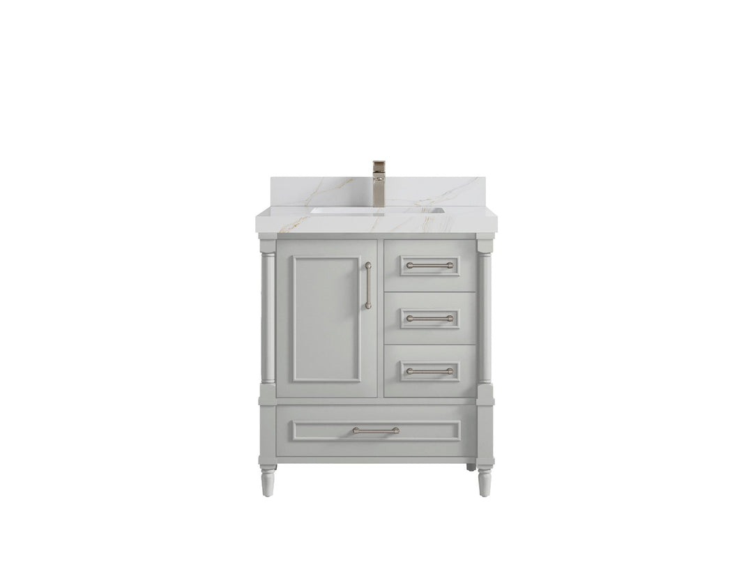 Aberdeen 30 in. W x 22 in. D Single Sink Bathroom Vanity - Willow Bath and Vanity