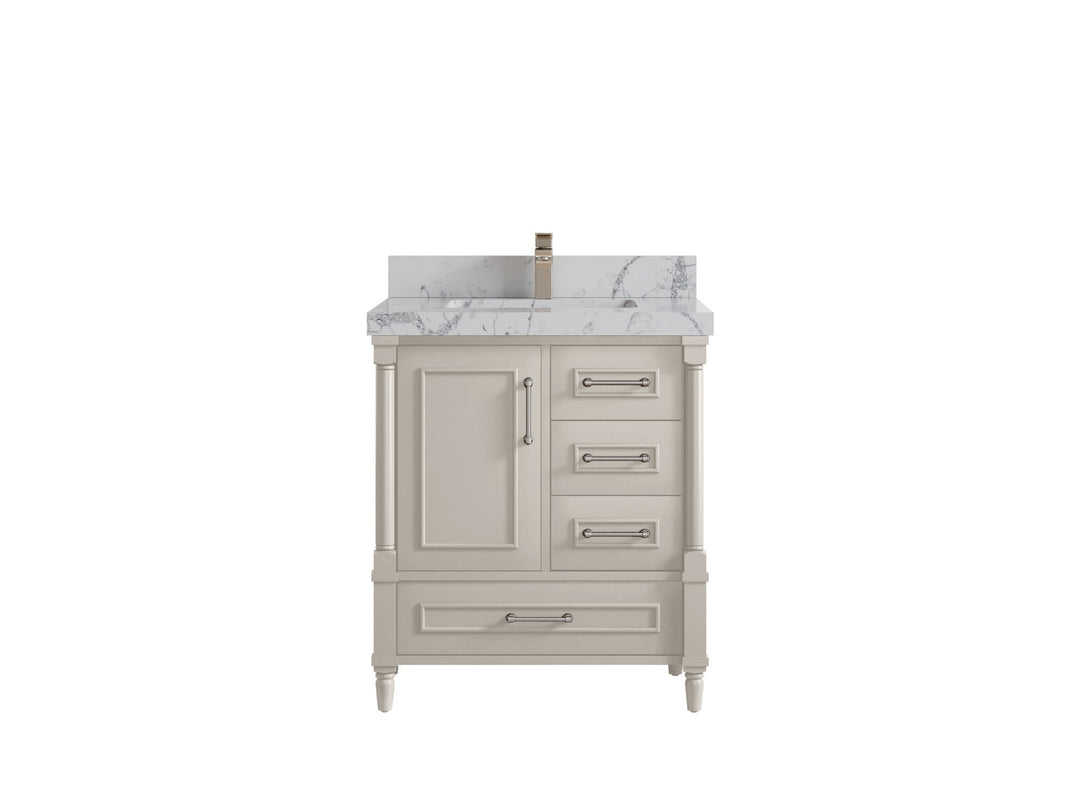 Aberdeen 30 in. W x 22 in. D Single Sink Bathroom Vanity - Willow Bath and Vanity