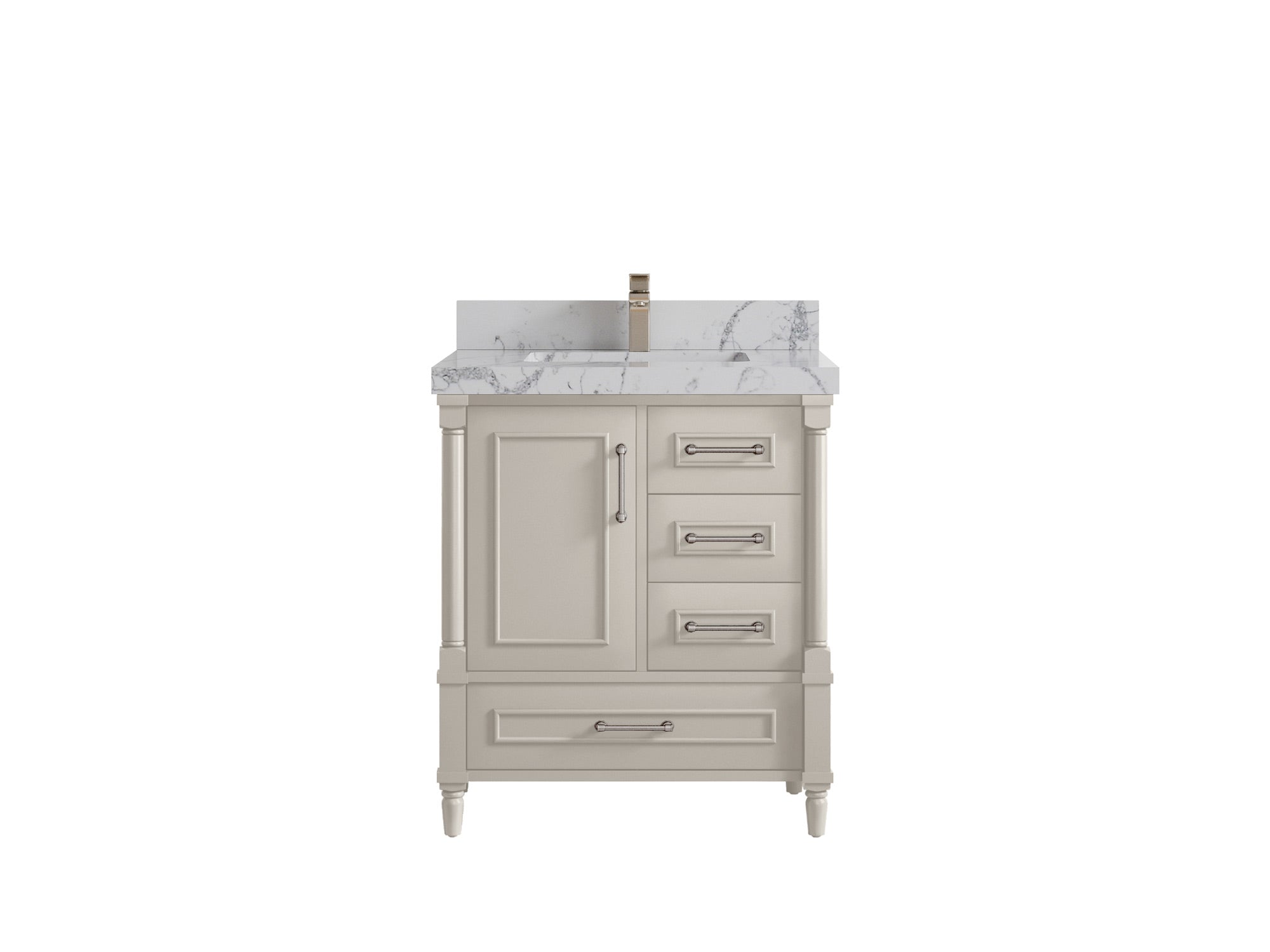 Aberdeen 30 in. W x 22 in. D Single Sink Bathroom Vanity - Willow Bath and Vanity
