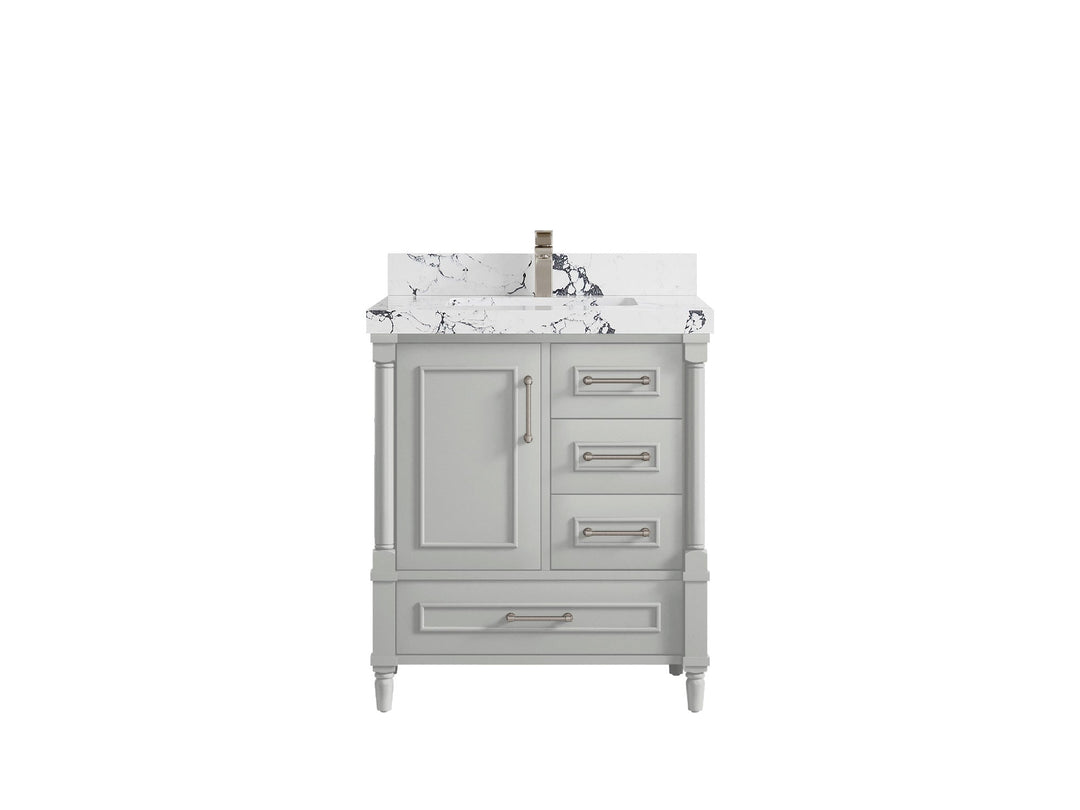 Aberdeen 30 in. W x 22 in. D Single Sink Bathroom Vanity - Willow Bath and Vanity