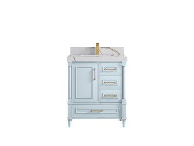 Aberdeen 30 in. W x 22 in. D Single Sink Bathroom Vanity - Willow Bath and Vanity