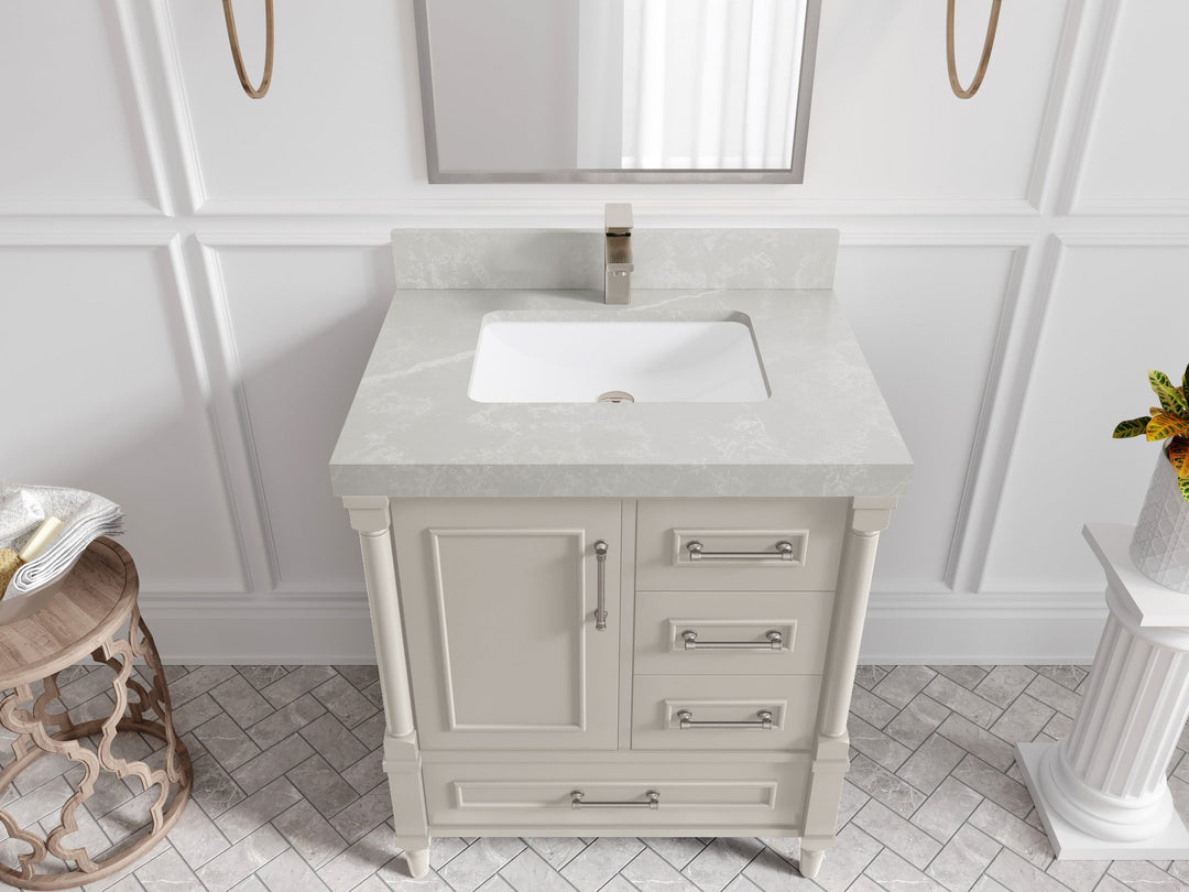 Aberdeen 30 in. W x 22 in. D Single Sink Bathroom Vanity - Willow Bath and Vanity