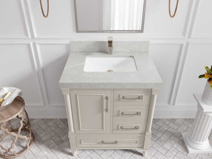 Aberdeen 30 in. W x 22 in. D Single Sink Bathroom Vanity - photo 29