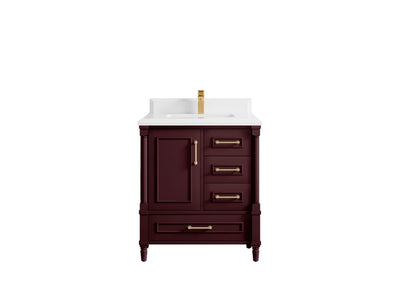 Aberdeen 30 in. W x 22 in. D Single Sink Bathroom Vanity - Willow Bath and Vanity