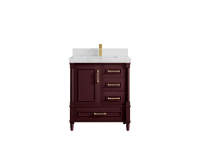 Aberdeen 30 in. W x 22 in. D Single Sink Bathroom Vanity - Willow Bath and Vanity