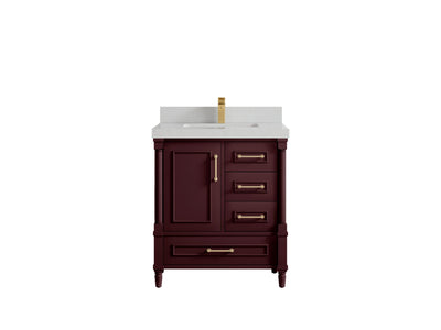 Aberdeen 30 in. W x 22 in. D Single Sink Bathroom Vanity - Willow Bath and Vanity