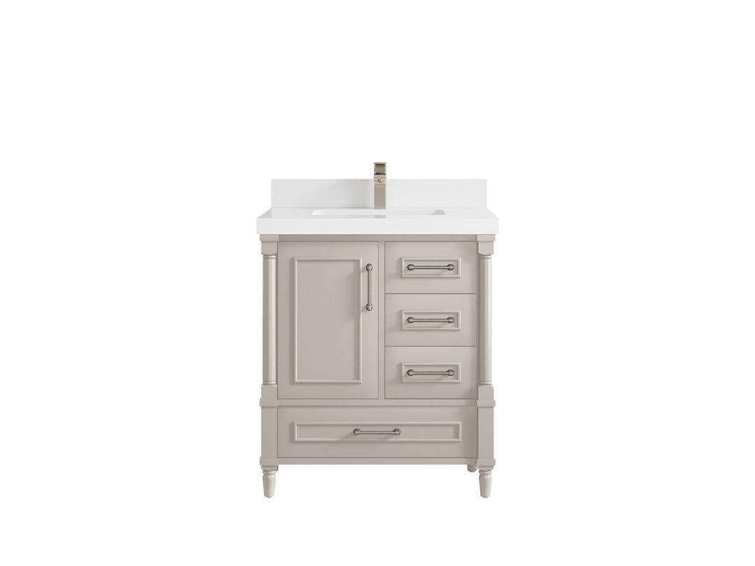 Aberdeen 30 in. W x 22 in. D Single Sink Bathroom Vanity - Willow Bath and Vanity