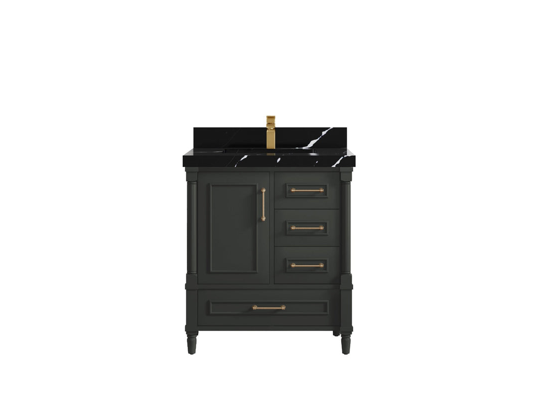 Aberdeen 30 in. W x 22 in. D Single Sink Bathroom Vanity - Willow Bath and Vanity