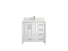 Aberdeen 36 in. W x 22 in. D Center Sink Bathroom Vanity - photo 20
