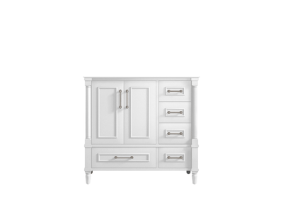 Aberdeen 36 in. W x 22 in. D Center Sink Bathroom Vanity - Willow Bath and Vanity