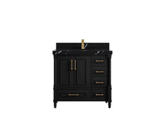 Aberdeen 36 in. W x 22 in. D Center Sink Bathroom Vanity - photo 8