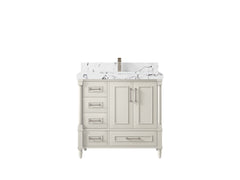 Aberdeen 36 in. W x 22 in. D Center Sink Bathroom Vanity - photo 40