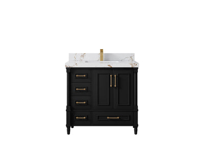 Aberdeen 36 in. W x 22 in. D Center Sink Bathroom vanity - Willow Bath and Vanity