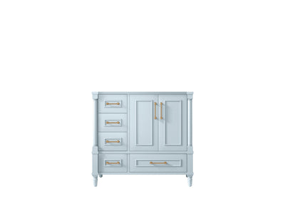 Aberdeen 36 in. W x 22 in. D Center Sink Bathroom vanity - Willow Bath and Vanity