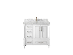 Aberdeen 36 in. W x 22 in. D Center Sink Bathroom Vanity - photo 18