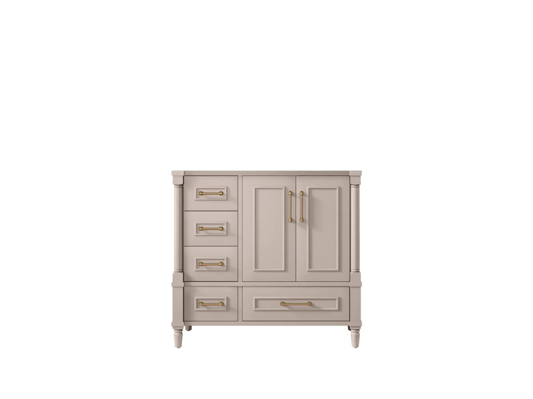 Aberdeen 36 in. W x 22 in. D Center Sink Bathroom Vanity - Willow Bath and Vanity