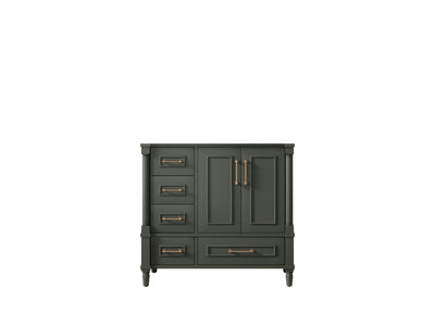 Aberdeen 36 in. W x 22 in. D Center Sink Bathroom vanity - Willow Bath and Vanity